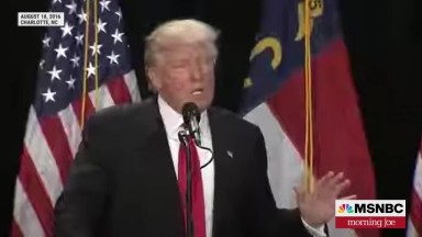 'No one will be above the law'  Trump in his own words in 2016 on classified documents